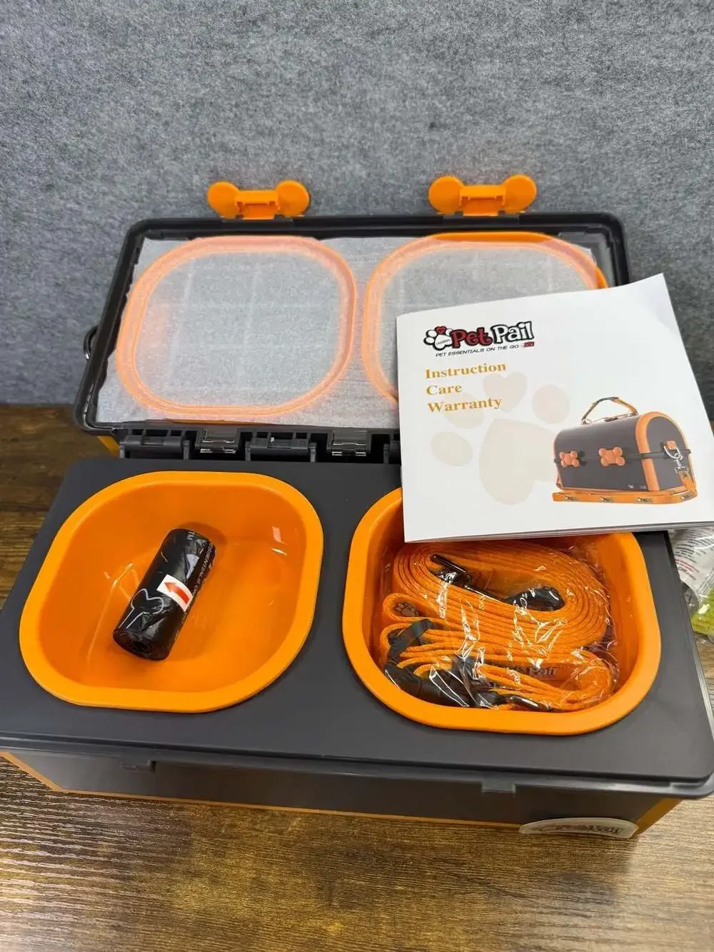 My Pet Pail Original Pet Feeding System Travel and Home Kit